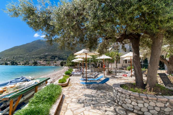 Vakantiewoning voor 2 personen, met balkon en tuin, kindvriendelijk op Lefkada