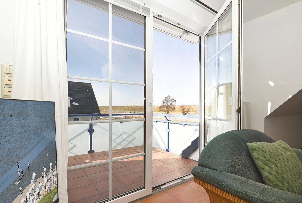 Ganze Wohnung, Ferienwohnung Kajüte 39 mit Balkon in Westerdeichstrich in Stinteck, Westerdeichstrich