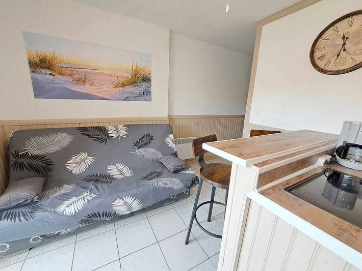 Ganze Wohnung, 2-Zimmer-Wohnung für 4 Personen mit Pool, Parkplatz und in Strandnähe in Marseillan, Mittelmeerküste (Frankreich)