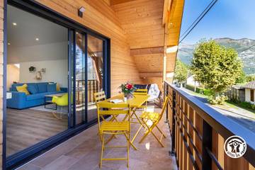 Gîte pour 4 personnes, avec terrasse, animaux acceptés à Argelès-Gazost