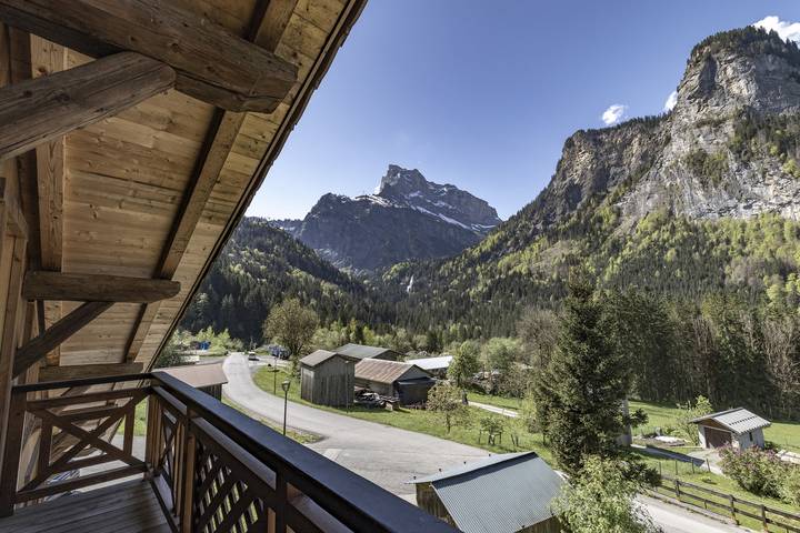 Ferienhaus für 8 Personen, mit Balkon in Haute-Savoie
