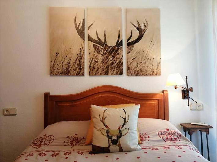 Apartamento de vacaciones para 6 personas, con jardín además de vistas y piscina - 1