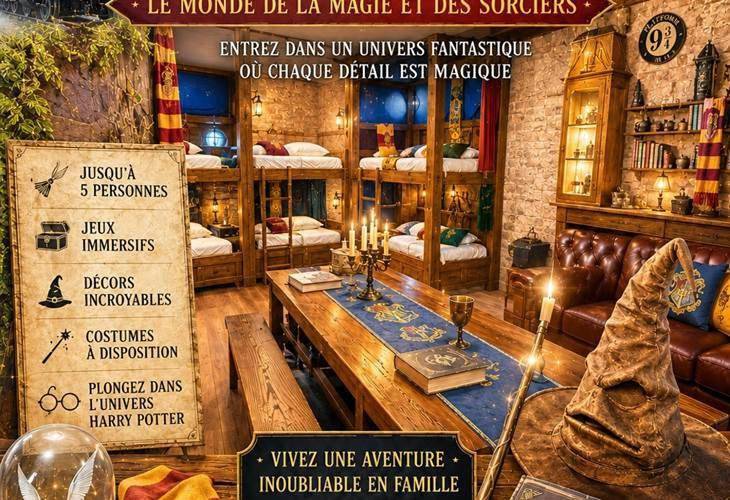Les Chambres de Paulette - Logements A Themes - Chambre Jack Sparrow - Chambre Koh Lanta - Chambre Harry Potter - Chambre Zen in Sainte-Marie Plage, Sainte-Marie-la-Mer
