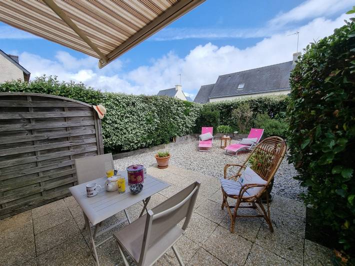 Location de vacances pour 4 personnes, avec terrasse dans Plage Saint-Jacques - 4