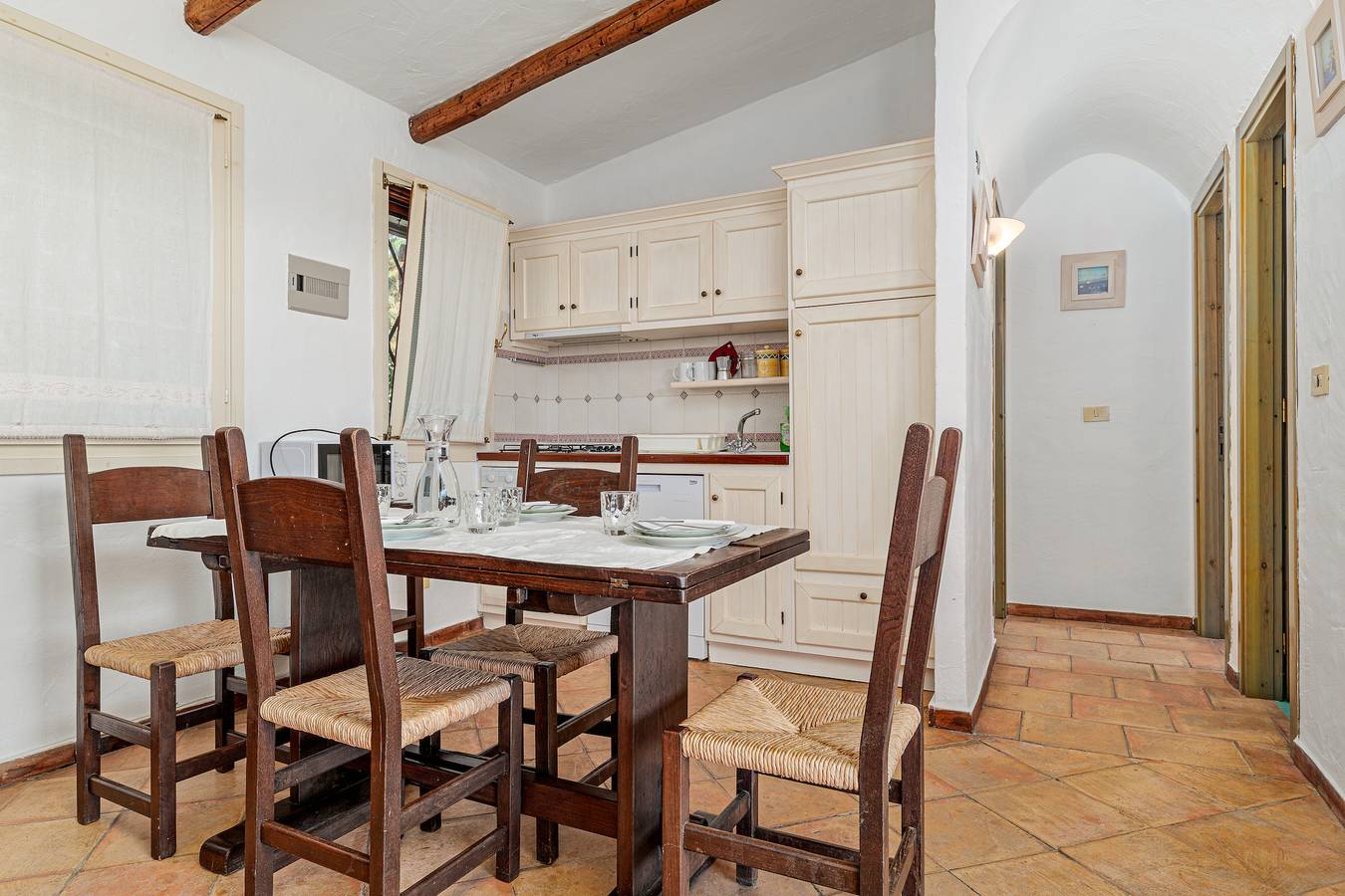 Ferienhaus 'Punta Molara Con Vista' mit Meerblick, privater Terrasse und Klimaanlage in Punta Molara, San Teodoro