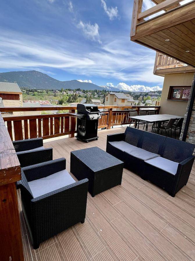 Appartement de vacances pour 6 personnes, avec terrasse et vue