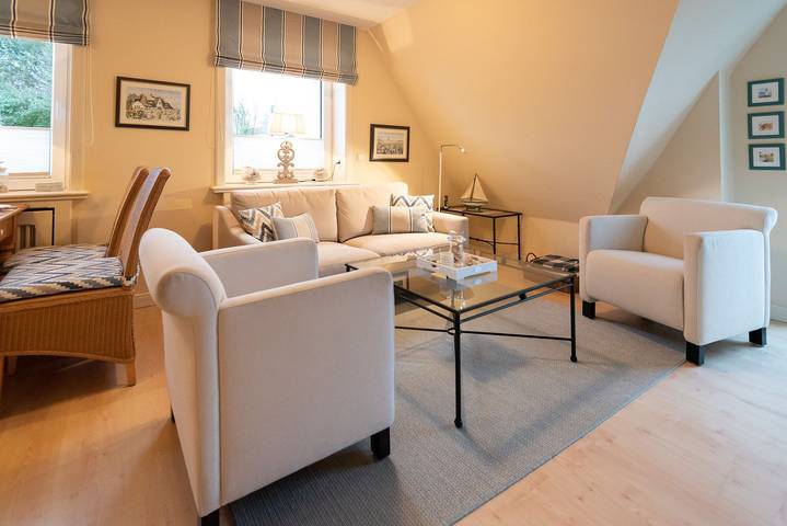 Ganze Wohnung, Sonnendurchflutete 2-Zimmerwohnung auf ca. 60 m² für bis zu 2 Personen in Westerland, Sylt (Gemeinde)