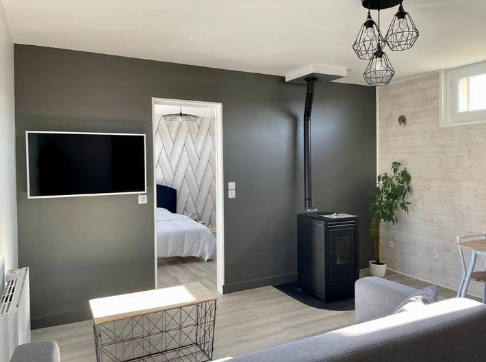 Maison de vacances pour 4 personnes, avec Terrasse et Jardin
