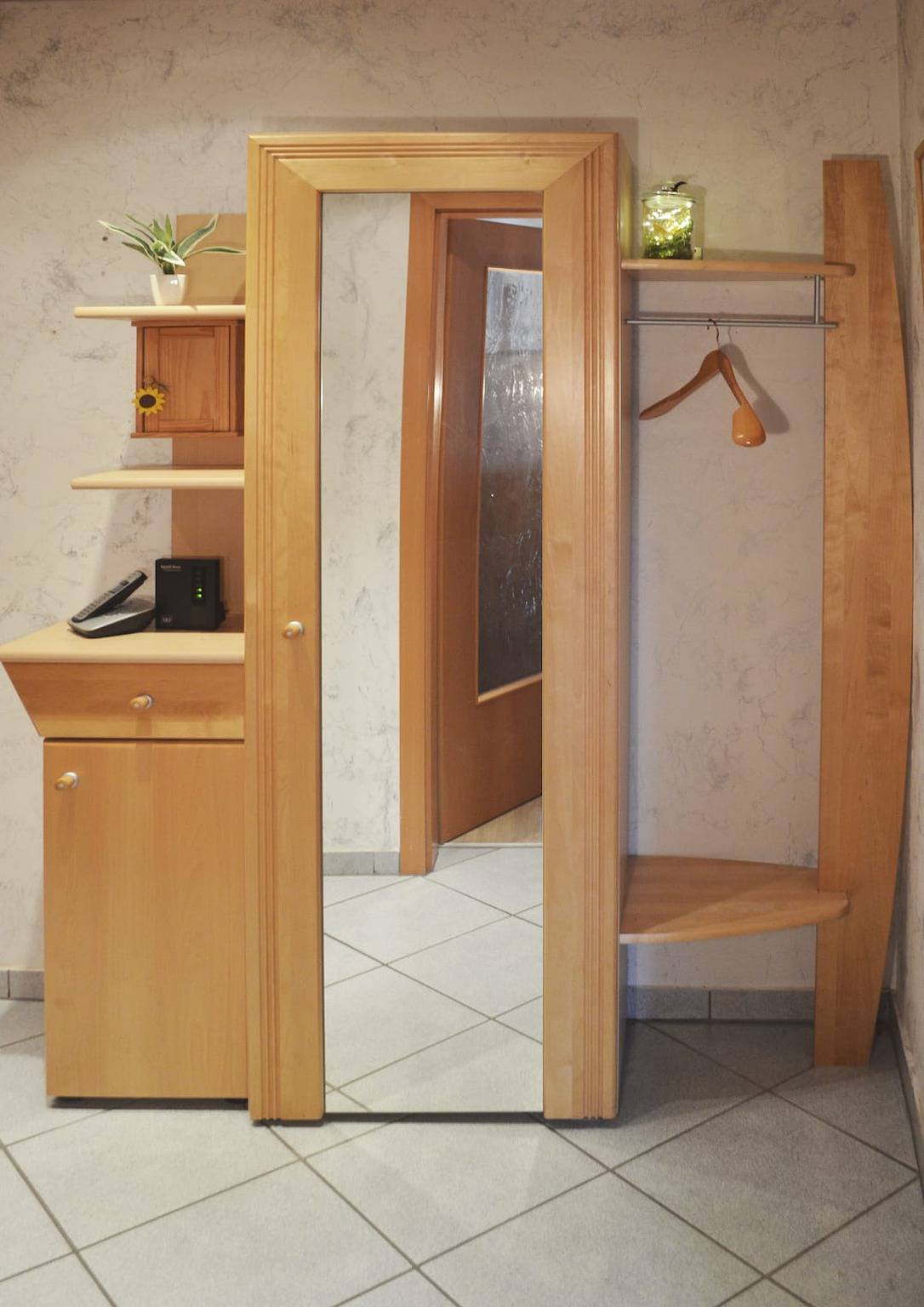 Ganze Wohnung, Ferienwohnung "Nebenan" - Ferienwohnung "Nebenan" (50qm) mit Doppelbett und Wlan in Ebern, Landkreis Haßberge