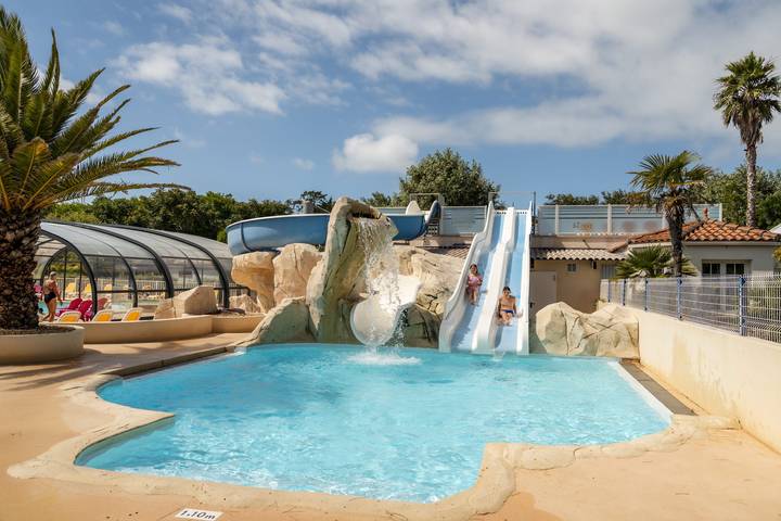 Bungalow für 5 Personen, mit Terrasse und Pool, mit Haustier - 1