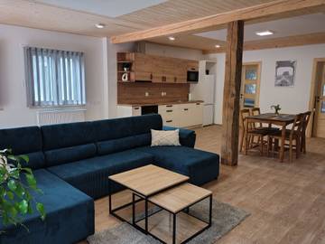 Ferienwohnung für 4 Personen, mit Pool und Garten sowie Terrasse in Nordböhmen