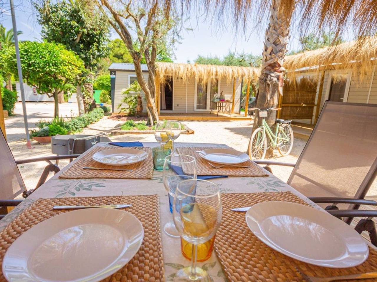 Mobil-home, mascotas Ok - 4 pers. in Alcanar, Costa Dorada