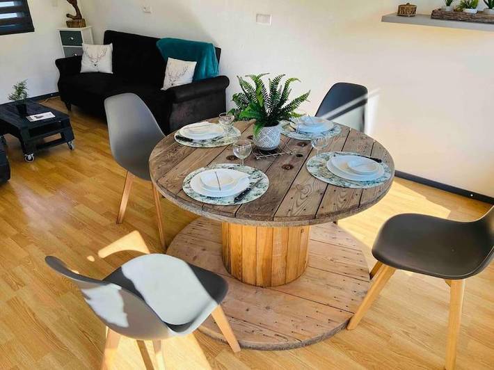 Gîte pour 4 personnes, avec terrasse et jardin à Brailly-Cornehotte