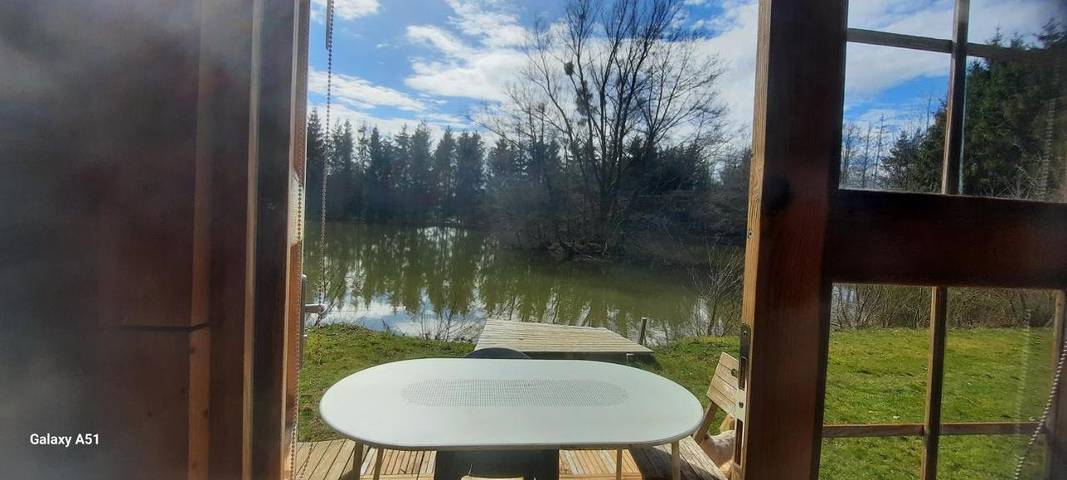 Tente pour 2 personnes, avec vue et vue sur le lac dans les Ardennes - 2