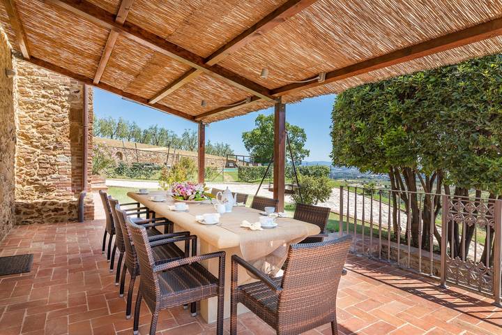 Location de vacances pour 9 personnes, avec jardin, animaux acceptés à Montepulciano - 4