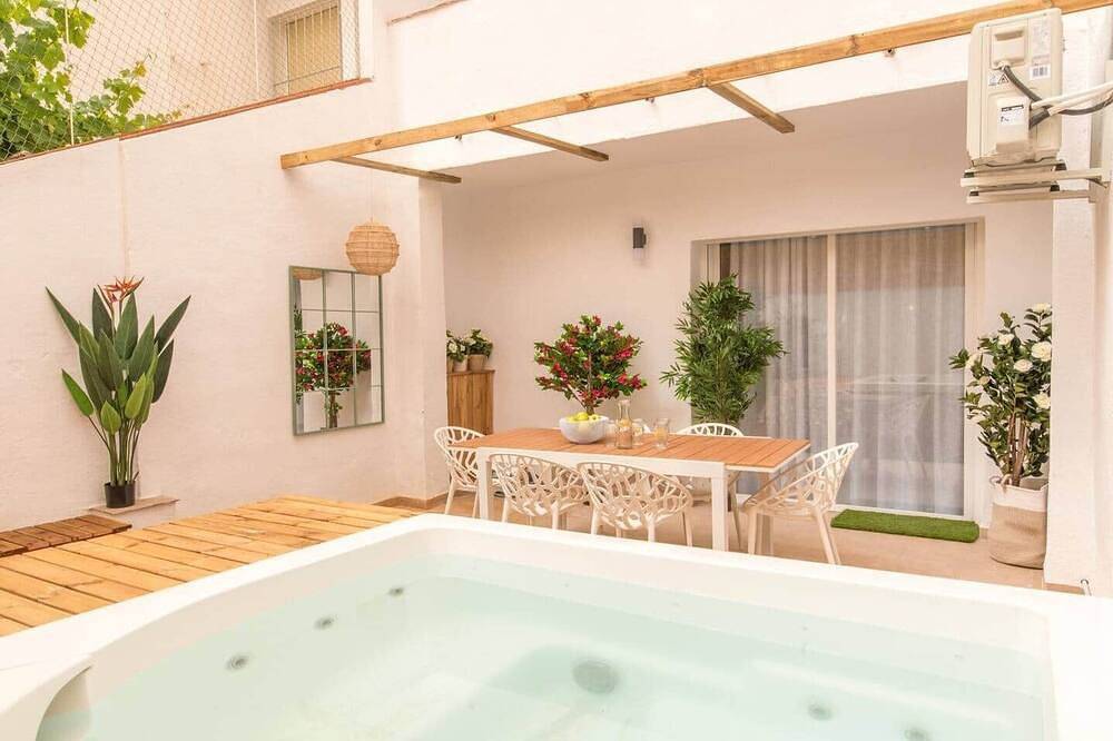 Casa para 8 personas con jardin in Palafolls, Costa del Maresme