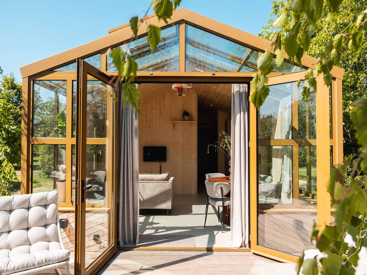 Ferienhaus in Scherpenzeel in Nationalpark Weerribben-Wieden