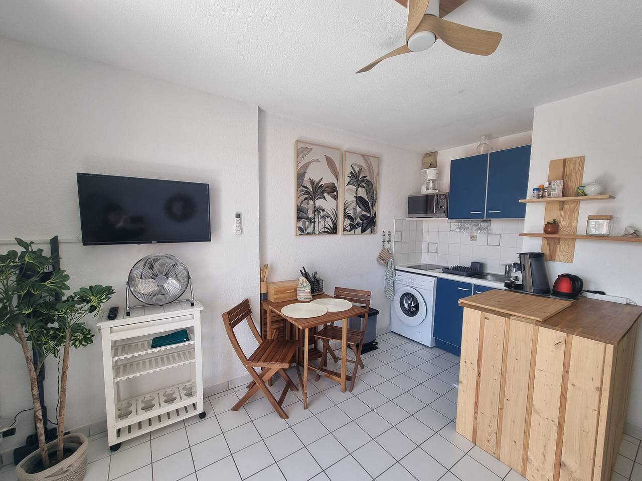 Ganze Wohnung, T2 Wohnung in Collioure mit Terrasse und Parkplatz, direkter Strandzugang in La Côte Vermeille, Collioure
