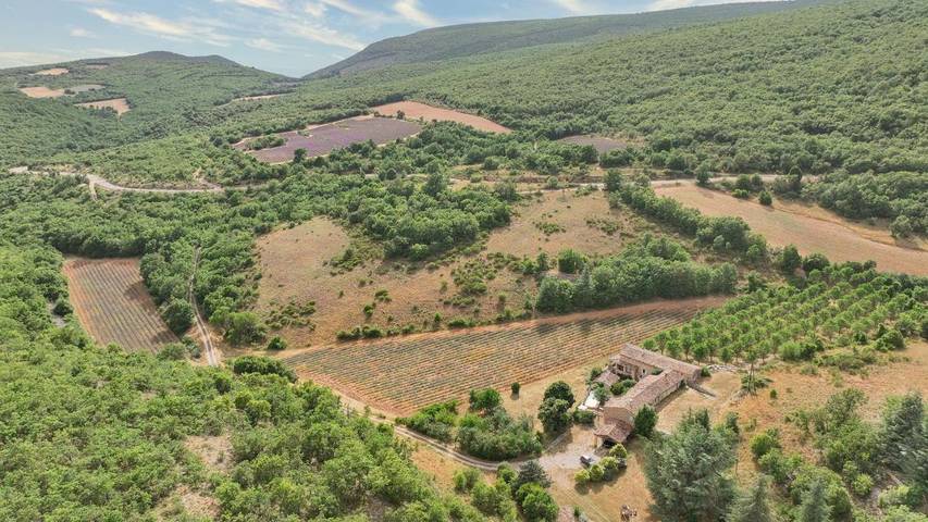 Location de vacances pour 19 personnes, avec piscine ainsi que vue et jardin, animaux acceptés à Simiane-la-Rotonde - 2