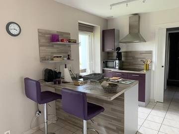 Gîte pour 2 personnes, avec vue dans Plage de Morgat