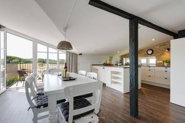 Ferienwohnung für 4 Personen, mit Ausblick und Terrasse in Glücksburg