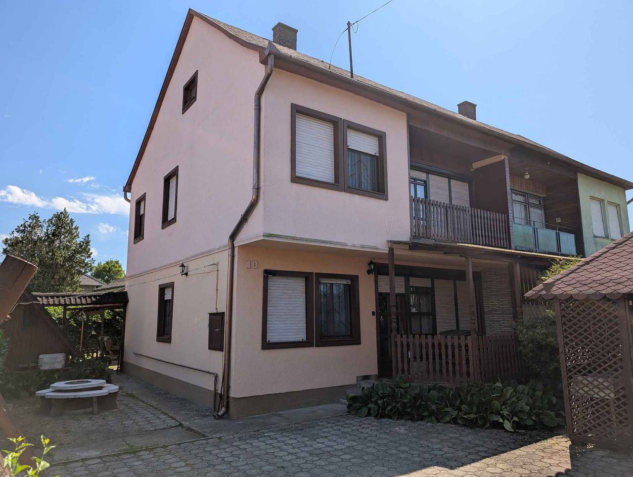Ferienhaus in Strandnähe und mit Garten  in Balatonmariafürdö, Plattensee Südufer