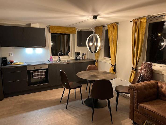 Ferienhaus für 6 Personen, mit Terrasse und Garten sowie Ausblick in Kristiansund