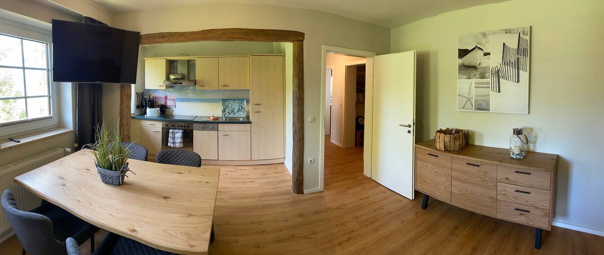 Apartamento vacacional entero, Ferienhaus "An der Steilküste" Whg. 5 in Redewisch, Boltenhagen