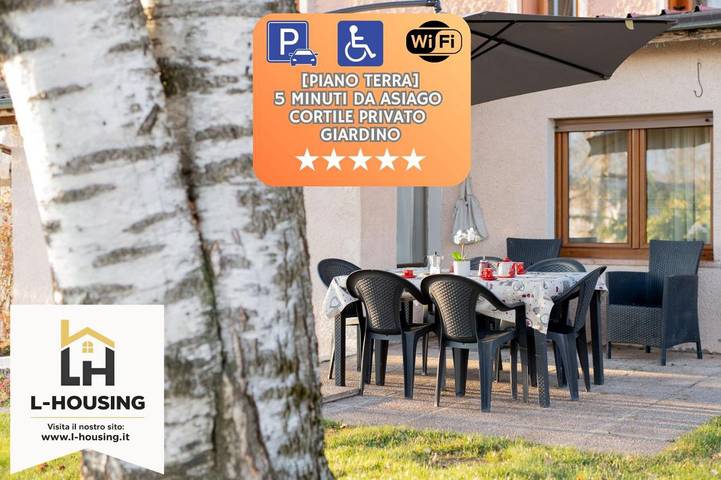 Casas e apartamentos de temporada para 7 pessoas, com jardim e vista em Roana