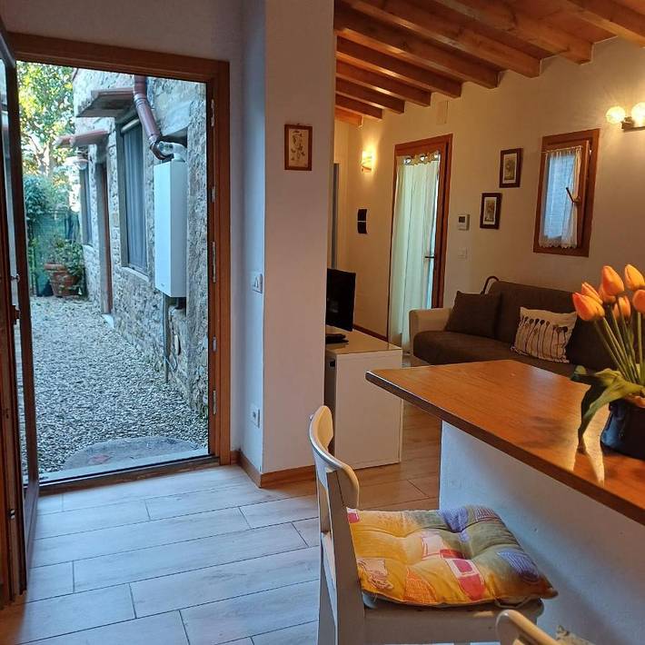 Location de vacances pour 3 personnes, avec piscine ainsi que vue et jardin à Fiesole - 4