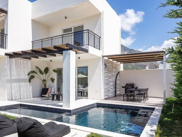 Ferienhaus für 7 Personen, mit Pool und Garten in Plakias