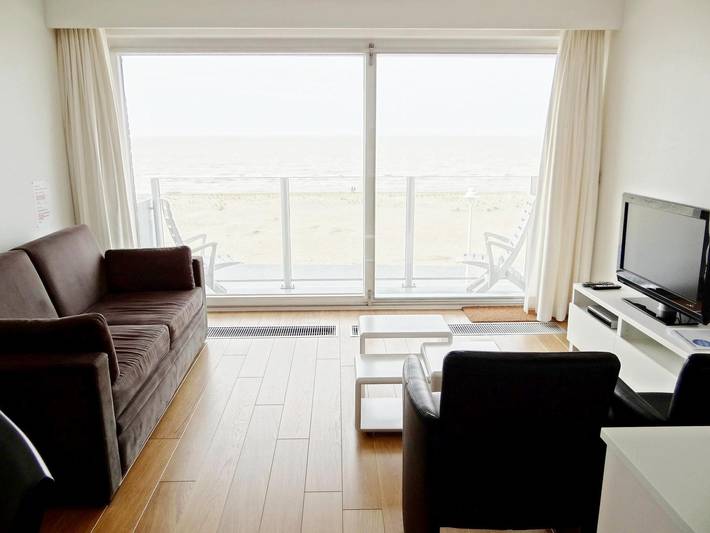 Vakantieappartement voor 4 personen, met Uitzicht op zee en Balkon in Nieuwpoort