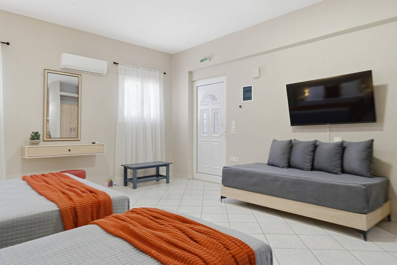 Helt studio, Studio Apartment '5' with Shared Garden, Wi-Fi and Air Conditioning in Sývota, Thesprotiaregionen