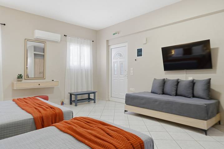 Studioleilighet for 4 personer, med hage og balkong - 1