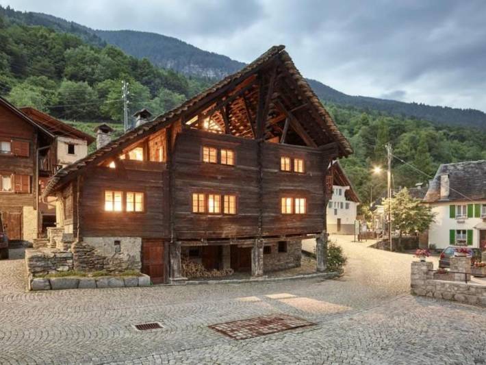 Ferienhaus für 6 Personen, mit Terrasse in Faido