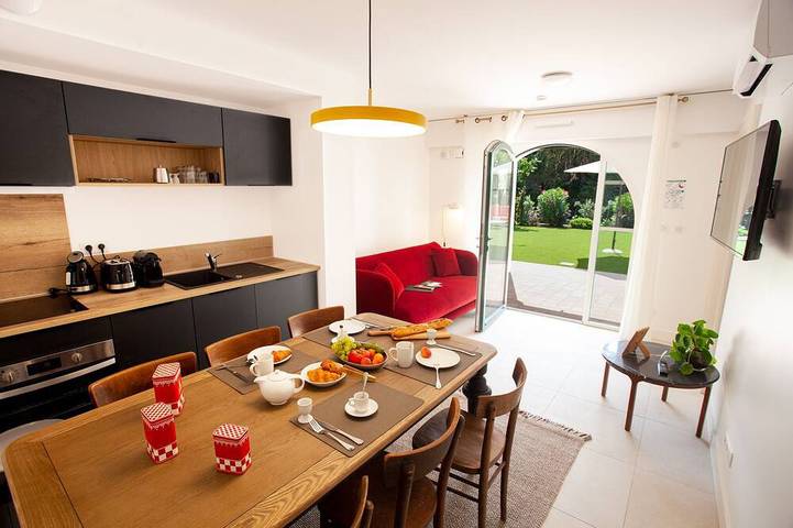 Apartamento de vacaciones para 6 personas, con balcón y jardín - 1