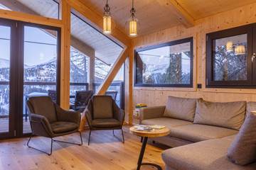Chalet für 8 Personen, mit Sauna und Balkon an der Turracher Höhe