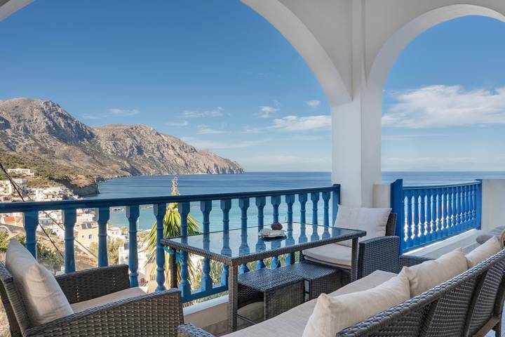 Ferienwohnung für 4 Personen, mit Balkon auf Karpathos - 2