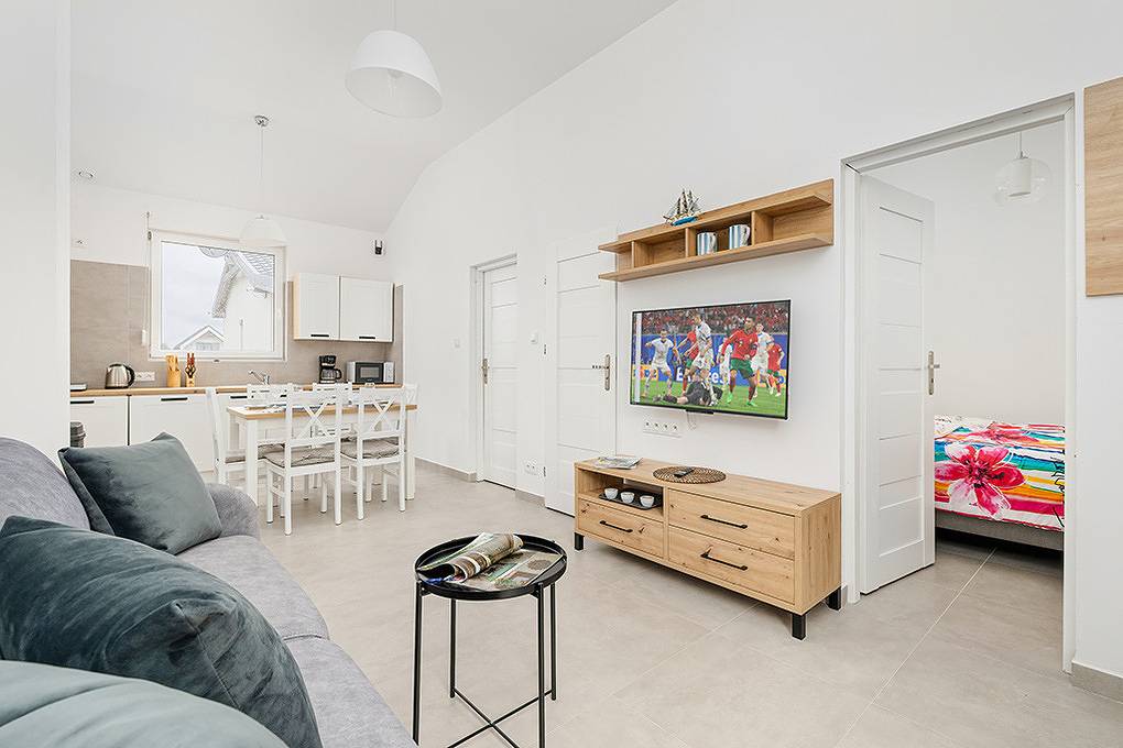 Maison de vacances pour 4 personnes avec terrasse in Gąski, Powiat de Koszalin