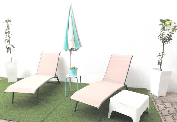 Apartamento de vacaciones para 4 personas, con vistas y jardín - 1