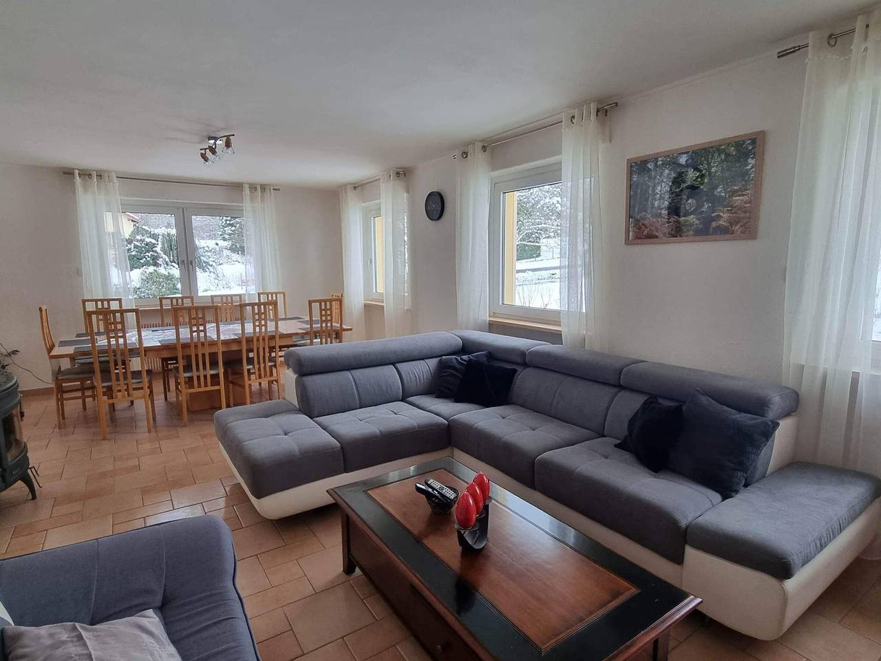 Maison spacieuse avec terrasse, près de Saint-Dié, idéale pour randonnées et proche de l'Alsace in La Bourgonce, Saint-Dié-des-Vosges