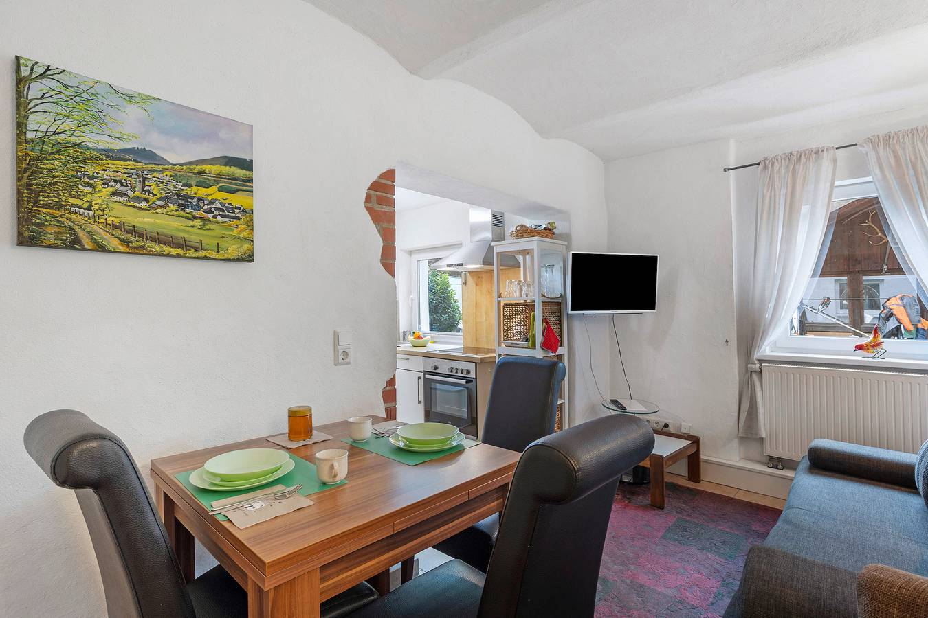 Ganze Wohnung, Ferienwohnung '1, 45qm' mit Gemeinschaftsgarten und Wi-Fi in Lennestadt, Sauerland