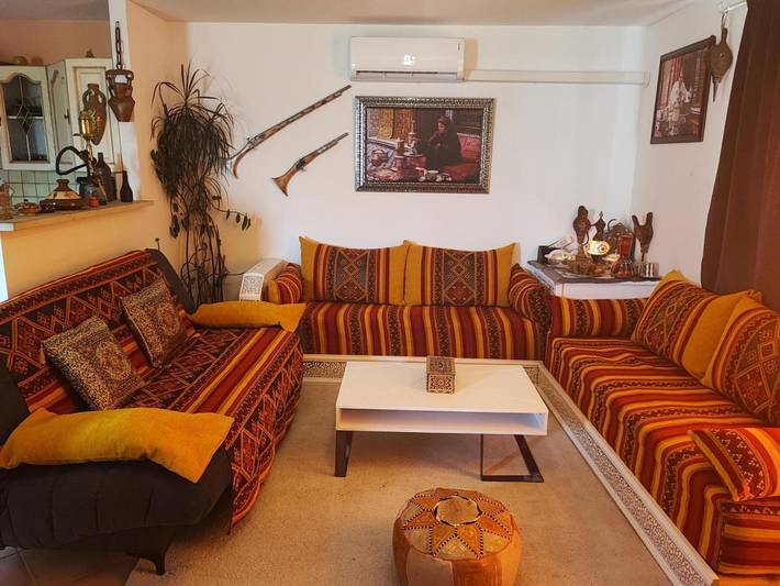 Gîte pour 5 personnes, avec vue et jardin, animaux acceptés à Sainte-Maure