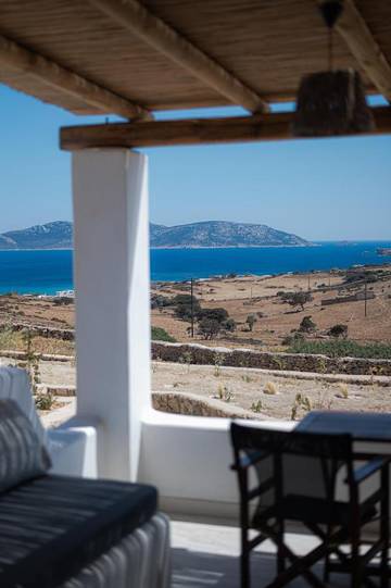 Gîte pour 2 personnes, avec terrasse dans Koufonisia