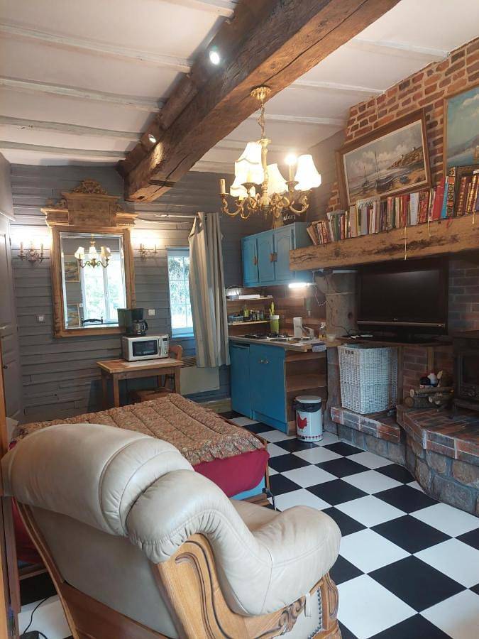 Appartement entier, Studio Cheminée Normande in Crasville-la-Mallet, Région de Dieppe
