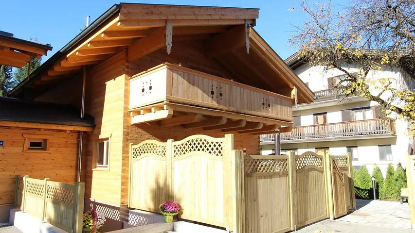 Chalet voor 11 personen, met sauna en terras, met huisdier in Kaprun