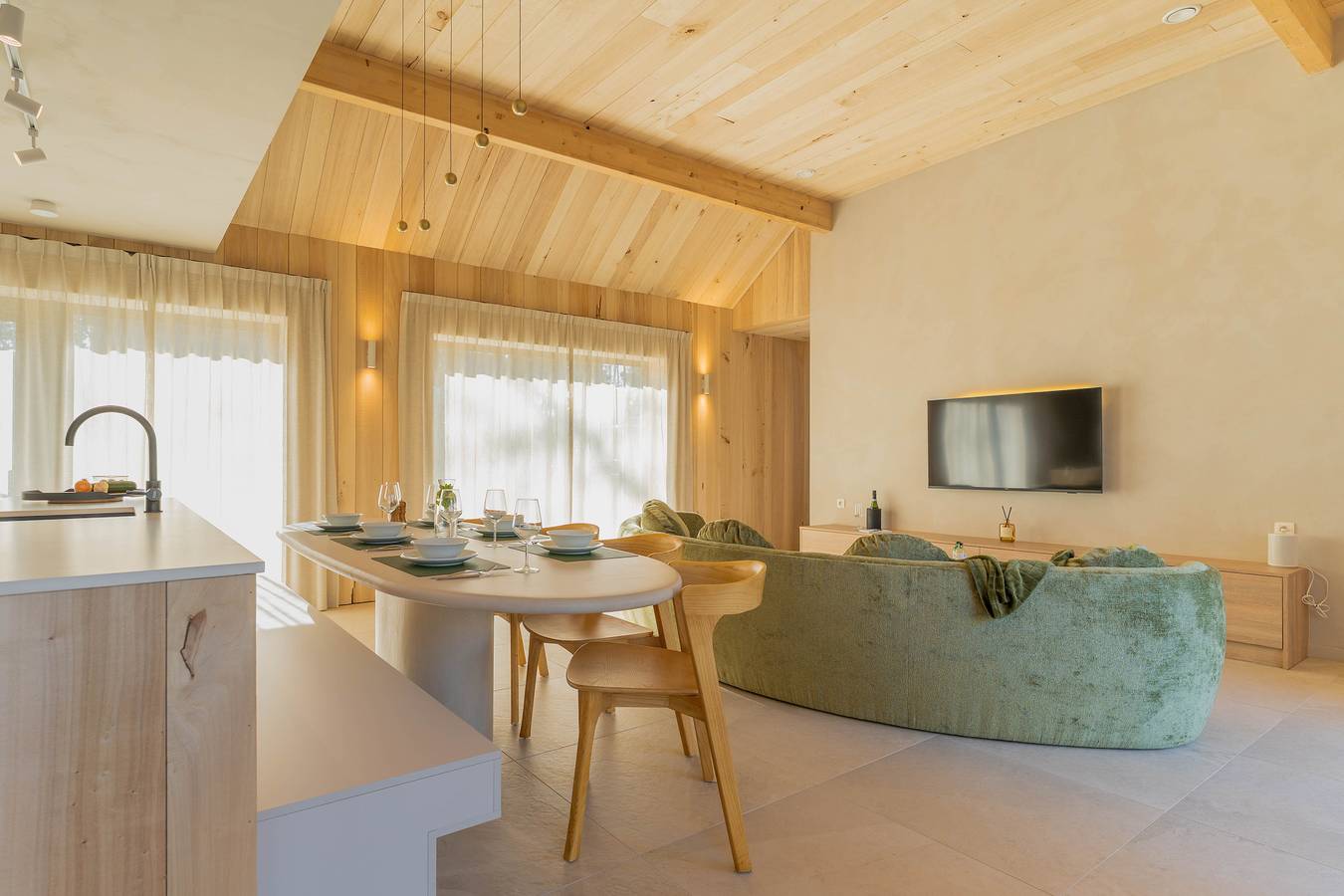 Woodz Lodges — Villa Lodge mit Whirlpool | 8 Personen in Heusden-Zolder, Hasselt und Umgebung