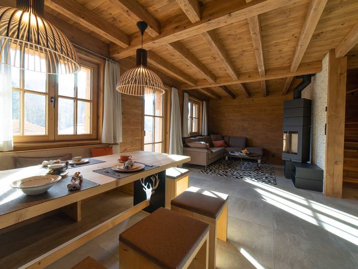 Ferienhaus für 8 Personen, mit Sauna und Balkon