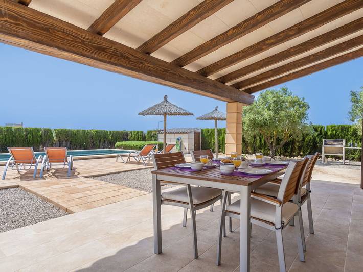 Ferienhaus für 4 Personen, mit Terrasse und Garten in Es Trenc - 4