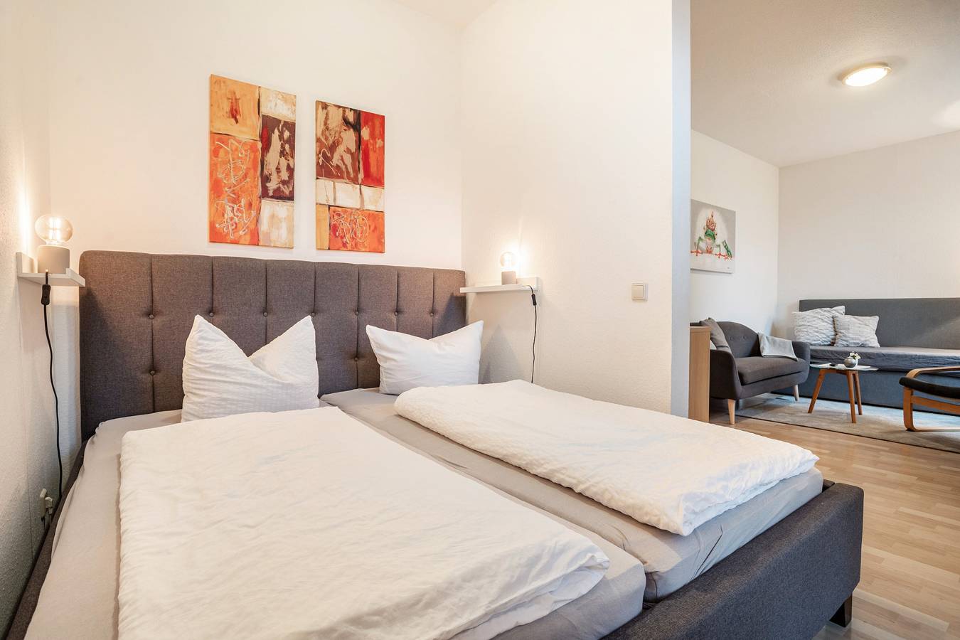 Ferienwohnung 'Rosenduft' mit Gemeinschaftsgarten, Balkon und Wi-Fi in Varchentin, Müritz